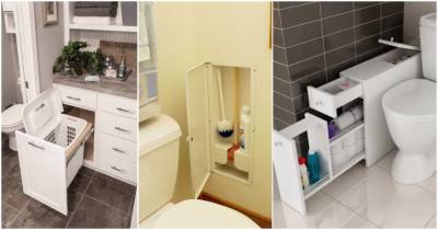 15 умных идей для хранения в ванной. Спрячьте все, что не стоит выставлять напоказ - cpykami.ru