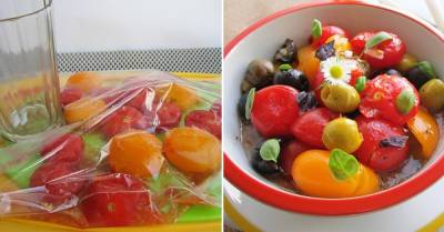 Подсмотрела у Джейми Оливера идею для ароматного салата из примятых помидоров - takprosto.cc