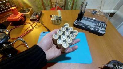 Замена Ni-Cd аккумуляторов в Шуруповерте своими руками - sdelay.tv