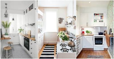 30 изящных идей дизайна маленькой кухни, которые преобразят любое кухонное пространство - cpykami.ru