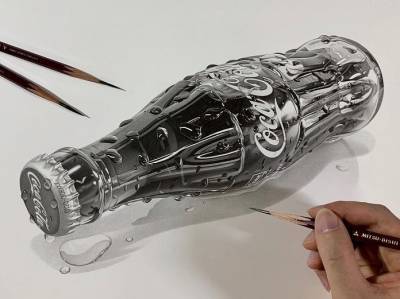 Парень создает невероятно реалистичные рисунки с помощью карандаша - flytothesky.ru - Япония