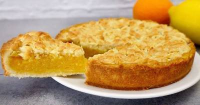У вас есть лимон и апельсин? Испеките вкусный пирог с богатой начинкой - cpykami.ru