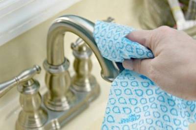 ​Как сделать многоразовые чистящие салфетки для ванной - polsov.com