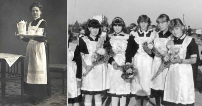 Почему форма советских школьниц напоминала наряды горничных - takprosto.cc - СССР