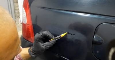 Автомастер рассказывает, как быстро и просто убрать царапину на машине. Справится даже девушка - cpykami.ru