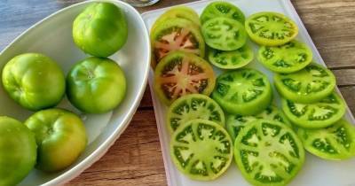 Необычная и вкусная заготовка зелёных помидоров — вы тоже будете так делать - cpykami.ru