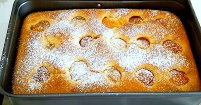Прослезилась, попробовав изумительный пирог с абрикосами, приготовленный доченькой - takprosto.cc