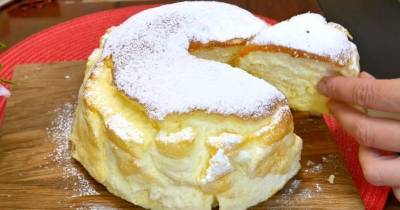 Нежнейший пирог-суфле на йогурте — невероятно пышный и вкусный - cpykami.ru