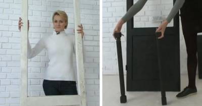 Девушка-декоратор гениально преобразила старую ненужную дверь - cpykami.ru