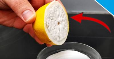 Возьмите половинку лимона и воспользуйтесь отличным лайфхаком для варочной плиты - cpykami.ru
