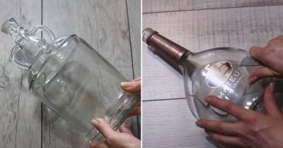 Почему бутылки красивой формы жалко выбрасывать и что с ними делать - takprosto.cc