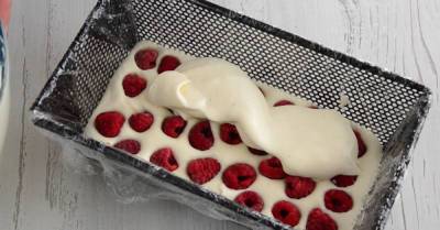 В сезон малины руки так и чешутся использовать ее в десертах, готовлю 1 кг торта-мороженого - takprosto.cc