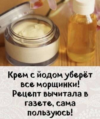 ​Секреты крема с йодом - polsov.com