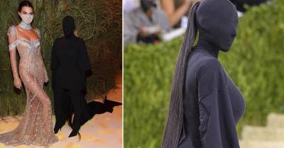 Ким Кардашьян напоминает монахиню в своем черном образе Met Gala 2021 - takprosto.cc