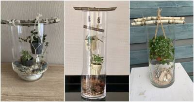Впечатляющий способ переделать обычную стеклянную вазу в удивительный декор - cpykami.ru