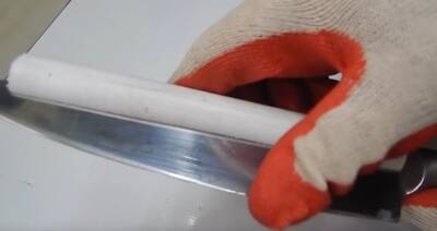 Необычный способ заточки ножа - polsov.com