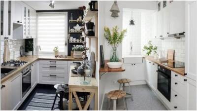 Вдохновляющие идеи дизайна для владельцев маленьких и очень маленьких кухонь - cpykami.ru