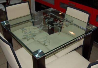 ​О столах со стеклянной столешницей - polsov.com