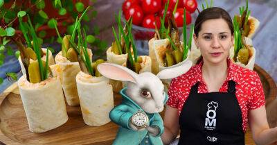 Ольга Матвей презентует закуску, чтобы удивить Кролика, символ 2023 года - takprosto.cc