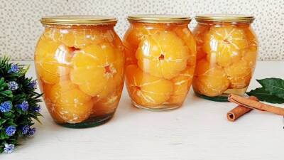 Мандарины вкуснее свежих. Зимой обязательно заготавливаю мандарины простым способом на весь год - cpykami.ru