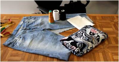 Модная юбка из старых джинсов всего за 1 час - cpykami.ru