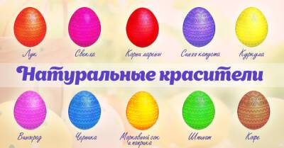 Все пищевые красители для яиц в одной статье - takprosto.cc - Украина - Рим - Русь