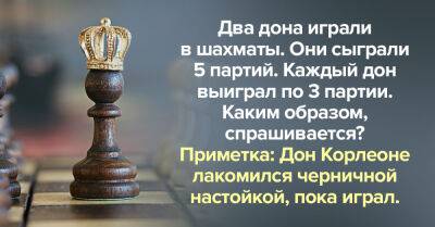 Тот, кто хватал в советской школе одни пятерки, сразу решит задачку про шахматы - takprosto.cc