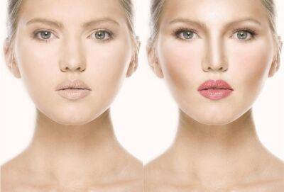 Как с помощью макияжа сделать лицо стройнее - all-for-woman.com