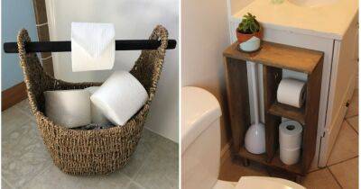 30+ идей держателей для туалетной бумаги. Изюминка ванной комнаты и под любые габариты помещения - cpykami.ru