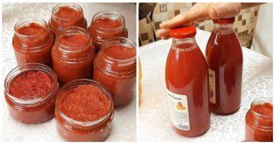 Готовлю густую томатную пасту без многочасового уваривания. В готовом продукте ложка стоит и не падает - cpykami.ru