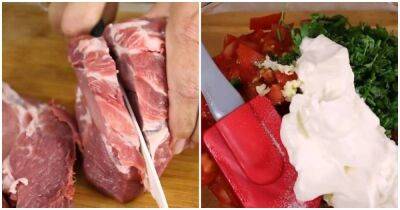 Мясная лавка поделилась отличным рецептом мяса. Гости говорят, что вкуснее мяса не ели - cpykami.ru