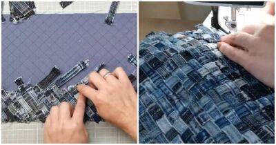 Креативная идея использования джинсовой шлевки: и для дома и для дачи - cpykami.ru