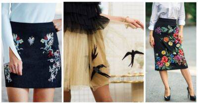 Стильные юбки с вышивкой: лучшие идеи для вдохновения - cpykami.ru