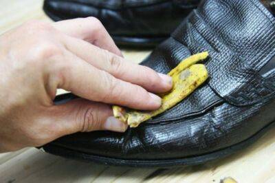 ​Зачем обувь протирать кожурой банана - polsov.com