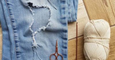 Креативная заплатка на джинсах: стильный штрих, подчеркивающий индивидуальность - cpykami.ru