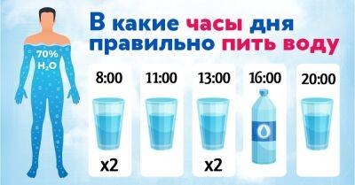 Сколько воды нужно пить в день и в какое время это лучше всего делать - takprosto.cc