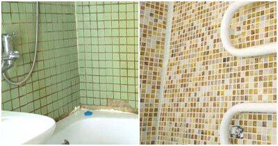 Обновите интерьер ванной комнаты быстро и недорого самоклеящимися панелями ПВХ - cpykami.ru