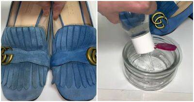 Почистите любую замшевую обувь, освежите цвет и удалите любые загрязнения - cpykami.ru