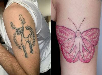 16 раз, когда люди хотели сделать классные татуировки, но что-то пошло не так - flytothesky.ru - Виноград