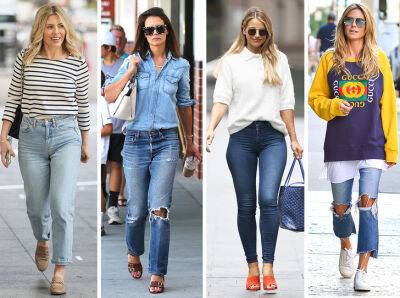 Как и с чем носить джинсы после 40 лет и не выглядеть нелепо - all-for-woman.com
