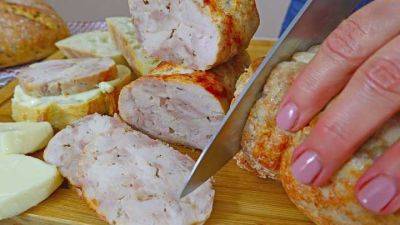 Приготовьте салями из курицы по-домашнему: магазинной больше не хочется - cpykami.ru