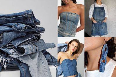 15 креативных идей как переделать старые джинсы: от юбок до подушек - miridei.com