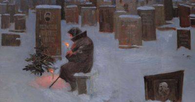 Однажды увидела картину Сергея Андрияки «Новогодняя ночь» и с тех пор не могу перестать о ней думать, очень трогательный сюжет - takprosto.cc