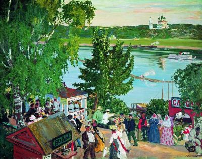 Борис Кустодиев - Борис Михайлович Кустодиев: в чем ошибался великий Бенуа? - shkolazhizni.ru - Россия - Париж - Самара