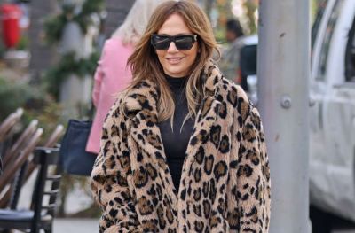 Как носить леопардовое пальто этой зимой - all-for-woman.com