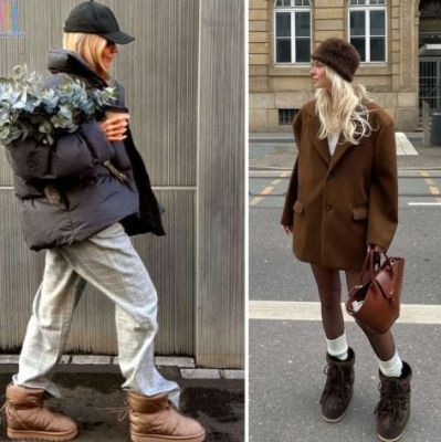 Как носить тёплую обувь - all-for-woman.com