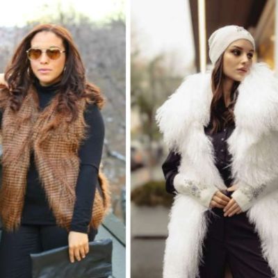 Как носить меховые жилетки осенью и зимой - all-for-woman.com