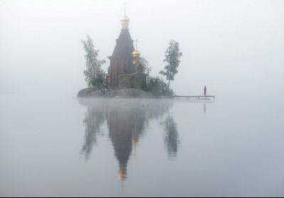 Храм посреди реки. Где находится уникальная церковь на воде? - shkolazhizni.ru