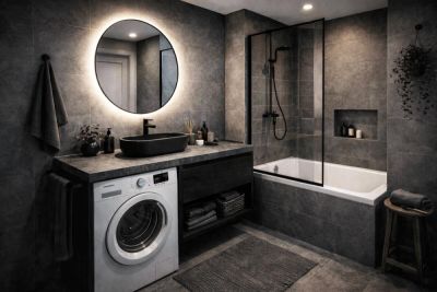 Как обустроить ванную со стиральной машиной? - shkolazhizni.ru