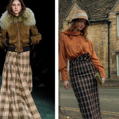 Гид по главным клетчатым юбкам сезона - all-for-woman.com